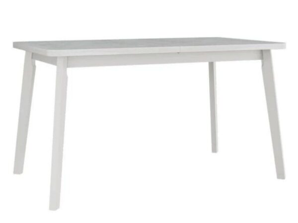 Mesa de jantar CHRIS 6 - branco, extensível, 140 a 180cm