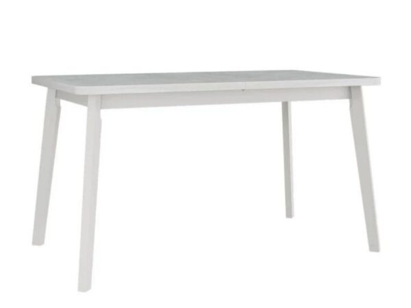 Mesa de jantar CHRIS 7 - branco, extensível 140 a 180cm