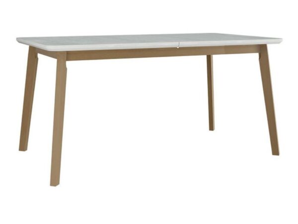 Mesa de jantar CHRIS 8 - branco/sonoma, extensível 160 a 200cm