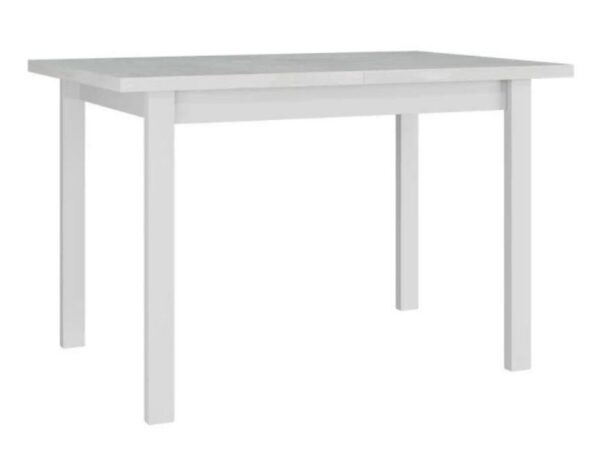 Mesa de jantar ERIC 10 - branco, extensível 120 a 160cm