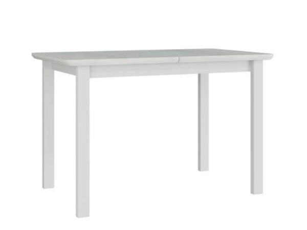 Mesa de jantar ERIC 4 - branco, extensível 120 a 150cm