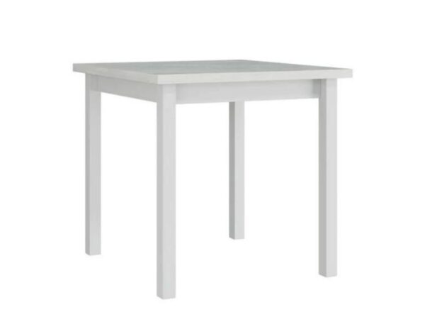 Mesa quadrada ERIC 9 - branco, 80x80cm