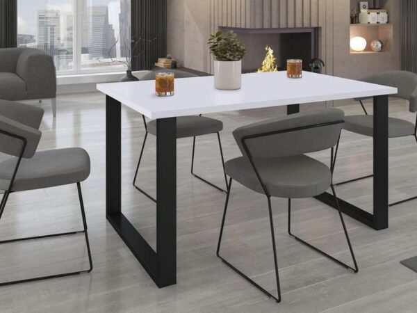 Mesa IMPERIO 02 - Branco 138x90cm