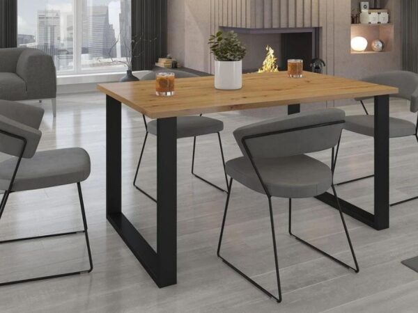 Mesa IMPERIO 02 - Carvalho Artisan 138x90cm