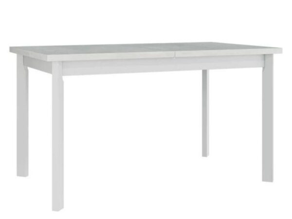 Mesa de jantar ODENA 1 - branco, extensível 140 a 180cm