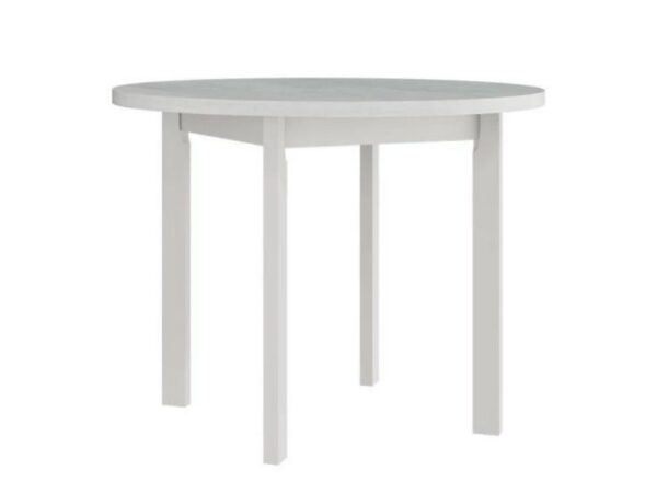 Mesa redonda POLO 2 - branco, 100cm