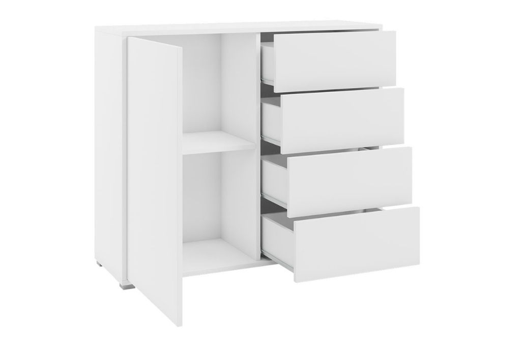 Móvel Auxiliar CHELLES K1D4SZ - Branco 100cm - Image 3