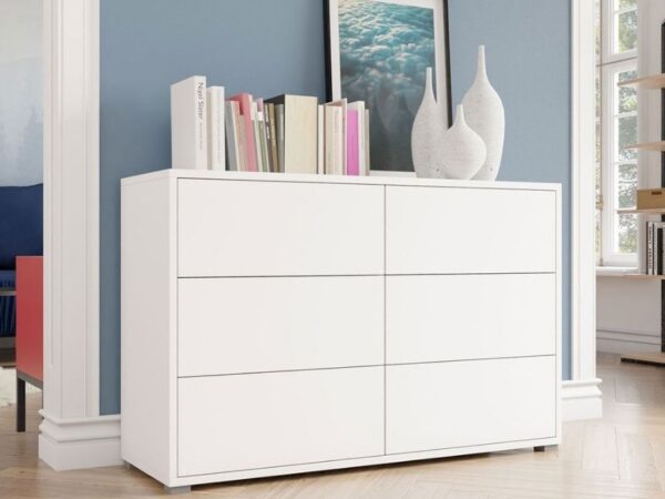 Móvel Auxiliar CHELLES K6SZ - Branco 120cm