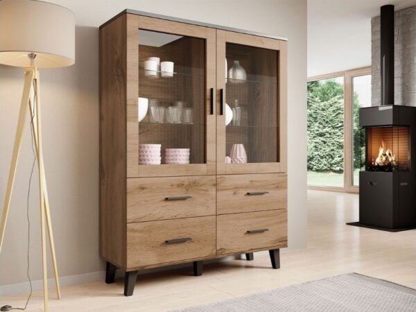 Vitrine JACKIE - preto
