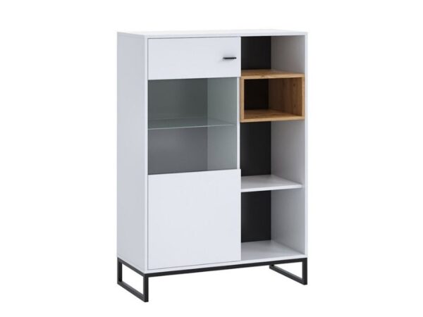 Vitrine OLIVER WIT90 - branco