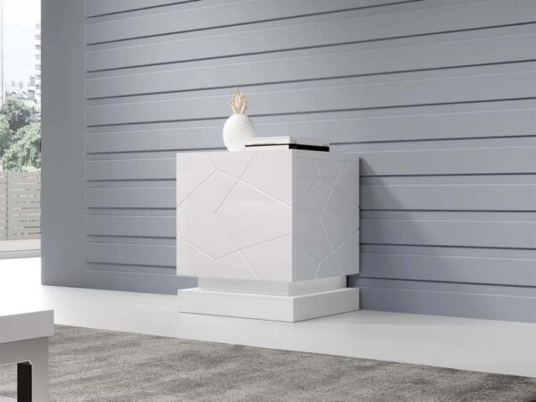 Mesa de cabeceira MARTINA - branco
