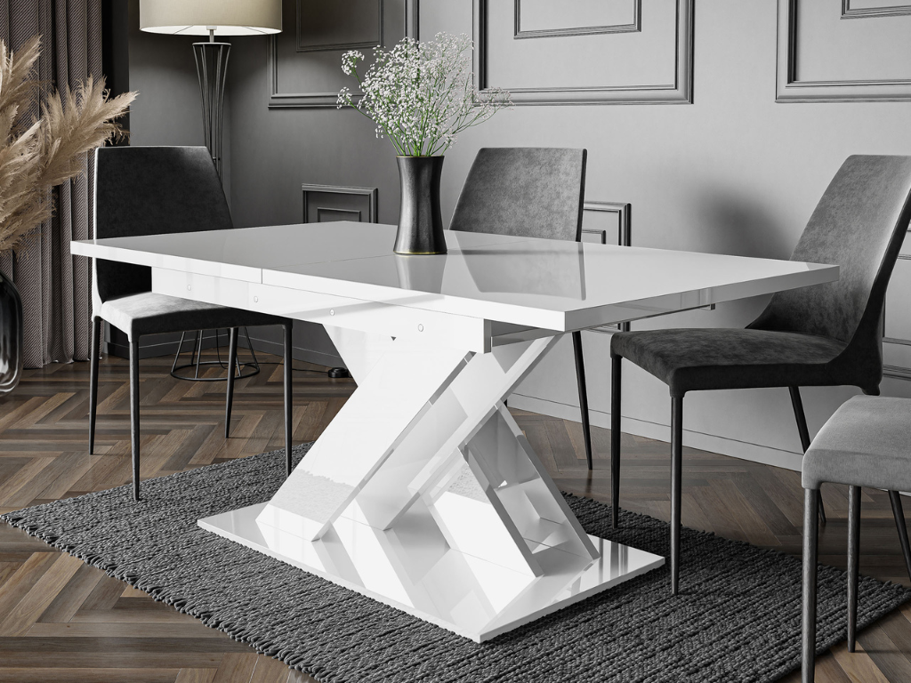 Mesa extensível BRANDA (140-180cm) - branco - Image 3