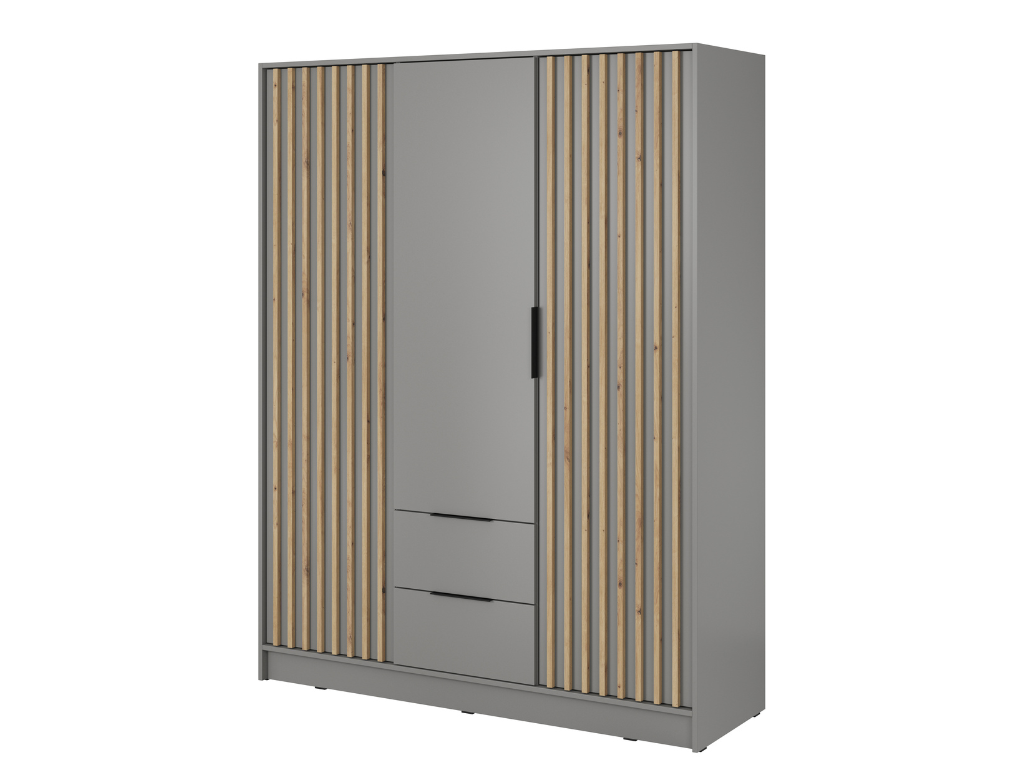 Roupeiro ELLY 05 - Cinzento 155x200cm - Image 2