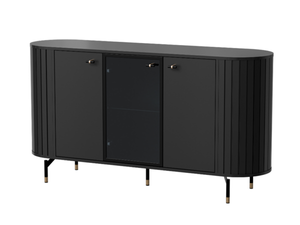 Aparador ZANE 03 - Preto, 150cm