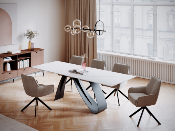 Mesa de jantar DUNA - extensível 160 a 240cm