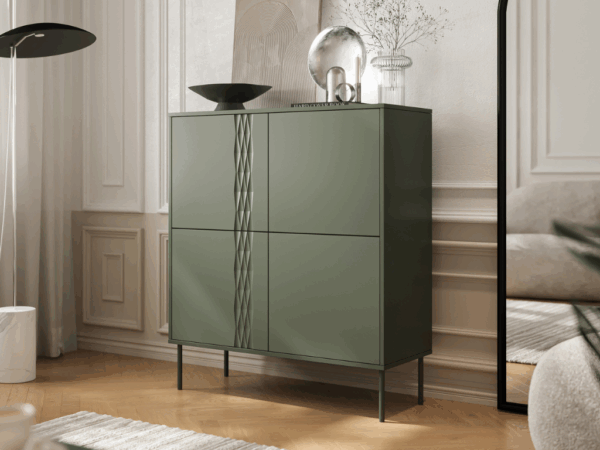 Móvel Auxiliar RITZ - Verde 100cm