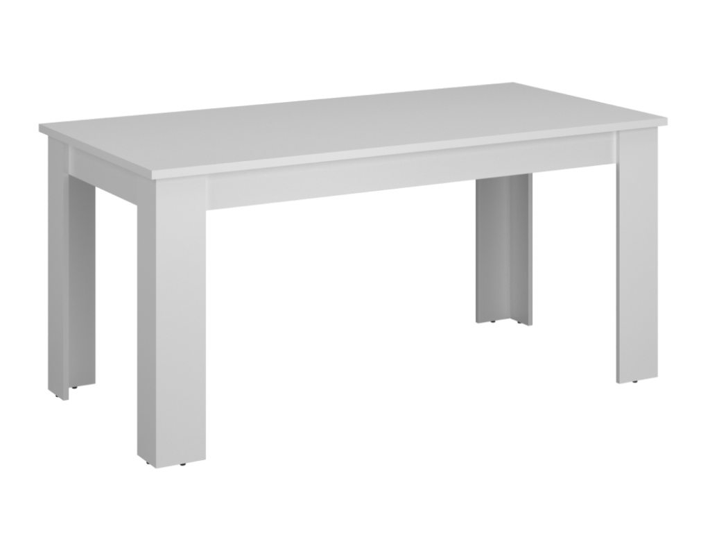Mesa de jantar BRAGANÇA - Branco, extensível 160 a 220cm - Image 3