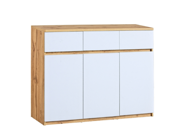 Cómoda CARA - Carvalho Wotan, 120cm