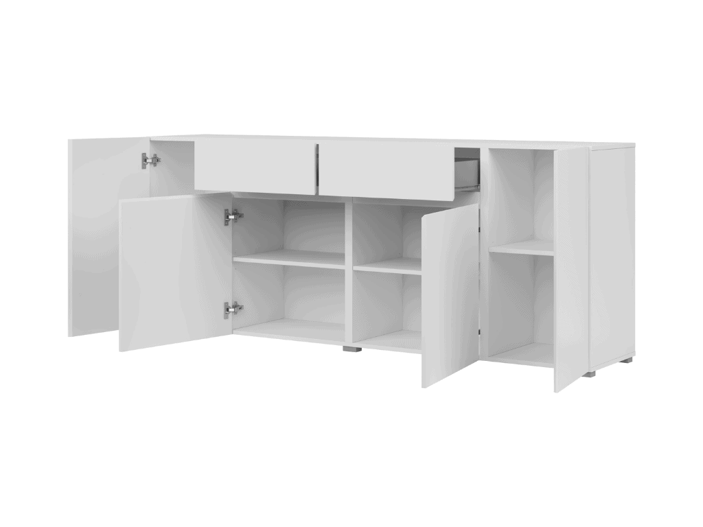 Aparador ASYME 02 - Branco, 195cm - Image 2