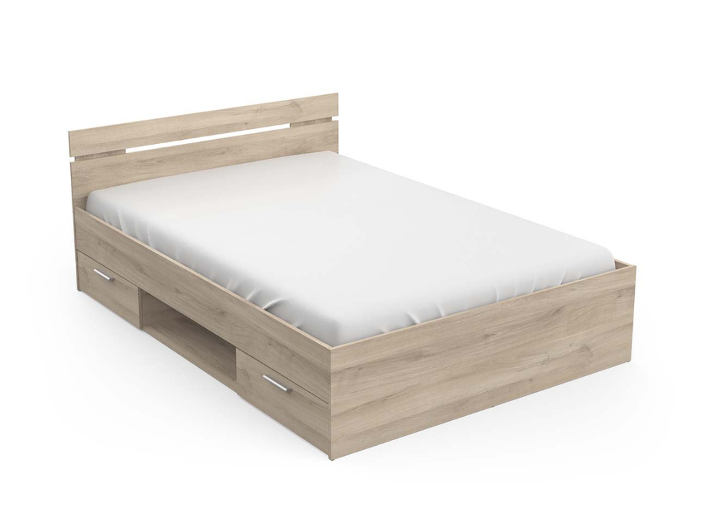 Cama c/arrumação CLARK 02 - 140x200cm - Image 3