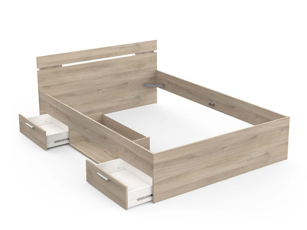 Cama c/arrumação CLARK 02 - 140x200cm - Image 6