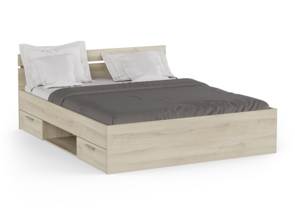 Cama c/arrumação CLARK 02 - 160x200cm