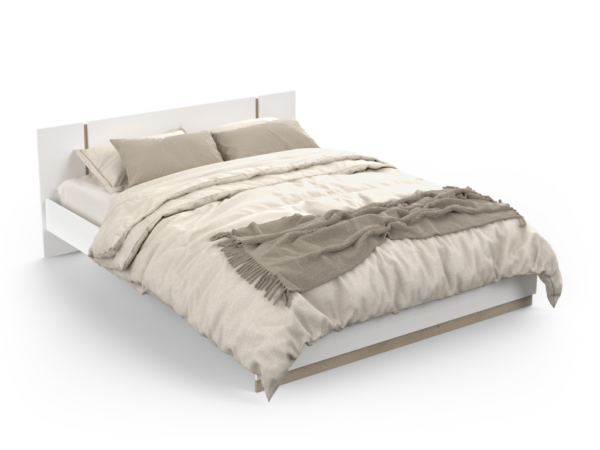 Cama GIBSON 02 - Branco, 140x200cm