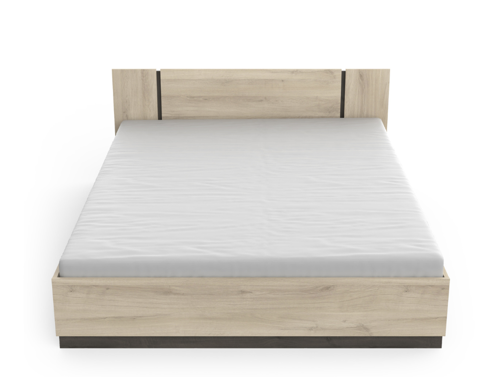 Cama GIBSON 02 - Carvalho, 140x200cm - Image 2