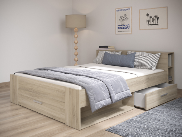 Cama c/arrumação BEDORA 02 - 160x200cm