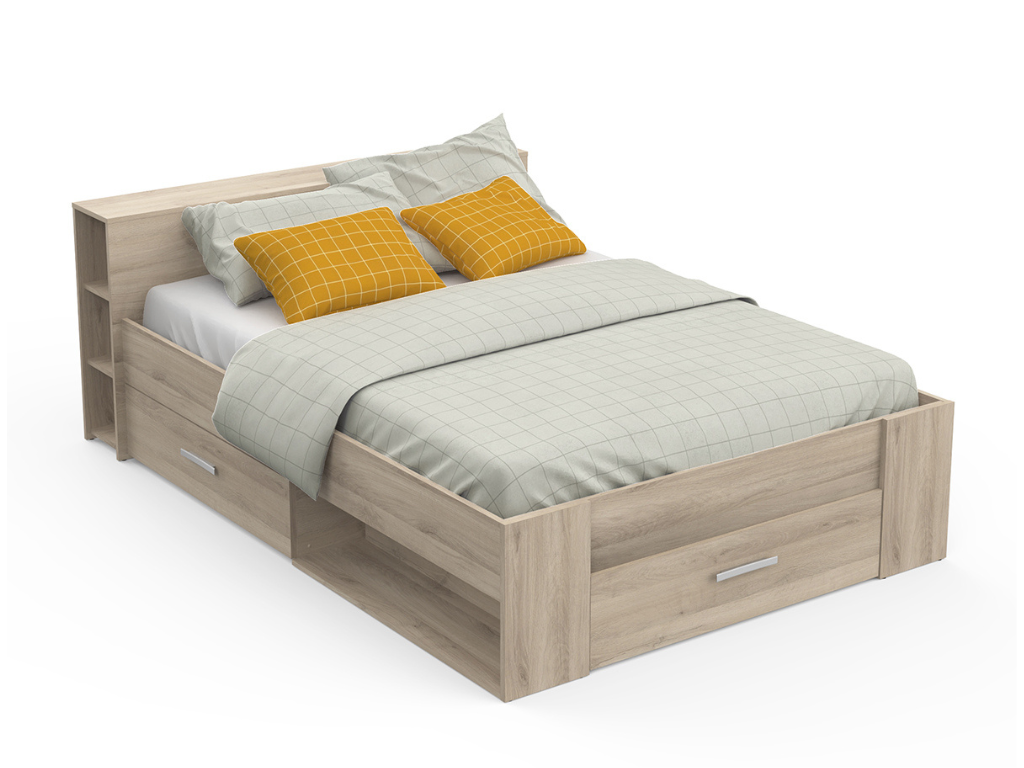 Cama c/arrumação BEDORA 02 - 140x200cm - Image 2
