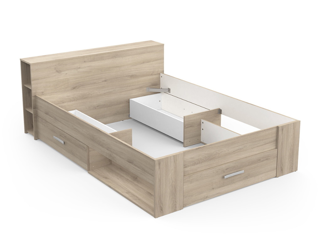 Cama c/arrumação BEDORA 02 - 140x200cm - Image 5