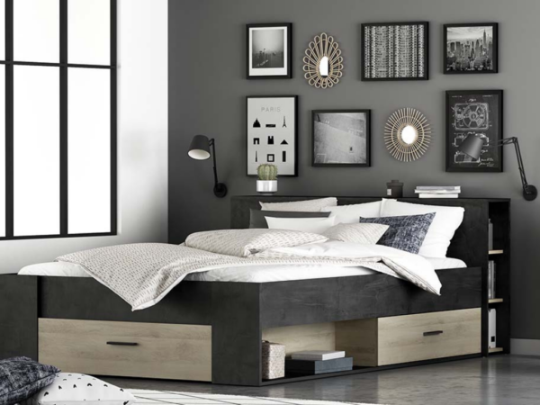 Cama c/arrumação BEDORA 03 - 140x190cm