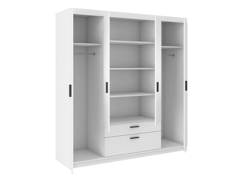 Roupeiro SELENA 03 - Branco, 177cm - Image 2