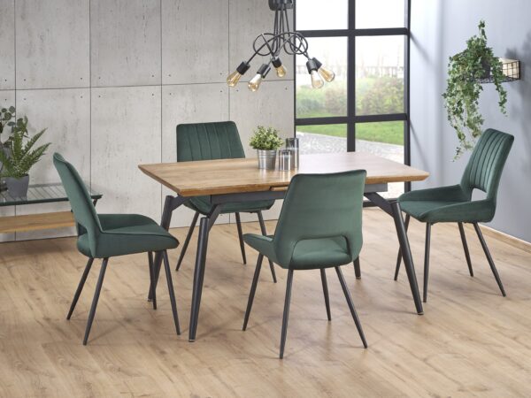 Mesa extensível CAMBELL - carvalho natural, 140-180cm