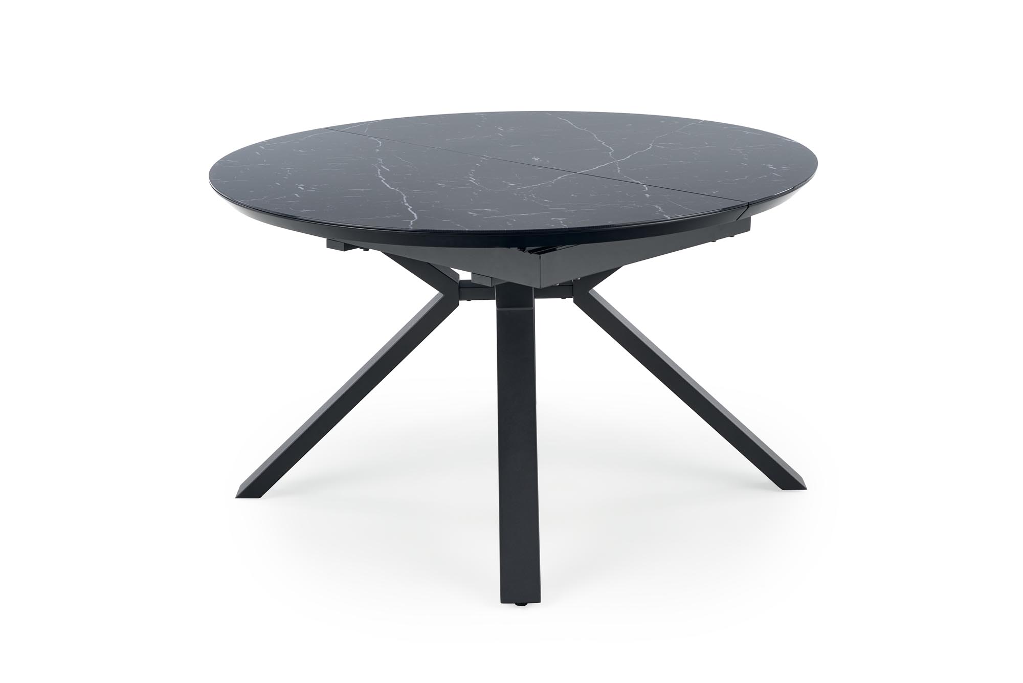 Mesa extensível VERTIGO - preto mármore / preto, 130-180cm - Image 8