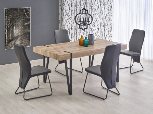 Mesa de jantar YOHANN - carvalho san remo, 170cm