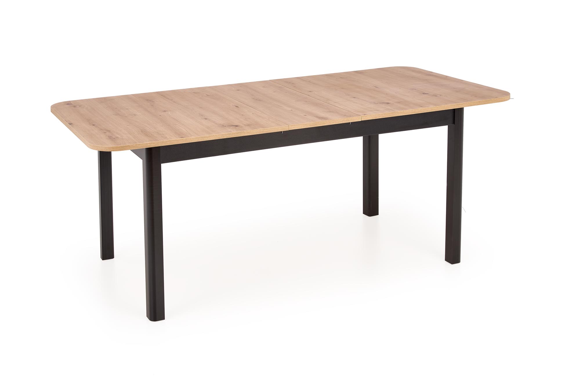 Mesa extensível FLORIAN - carvalho artisan / preto, 160-228cm - Image 20