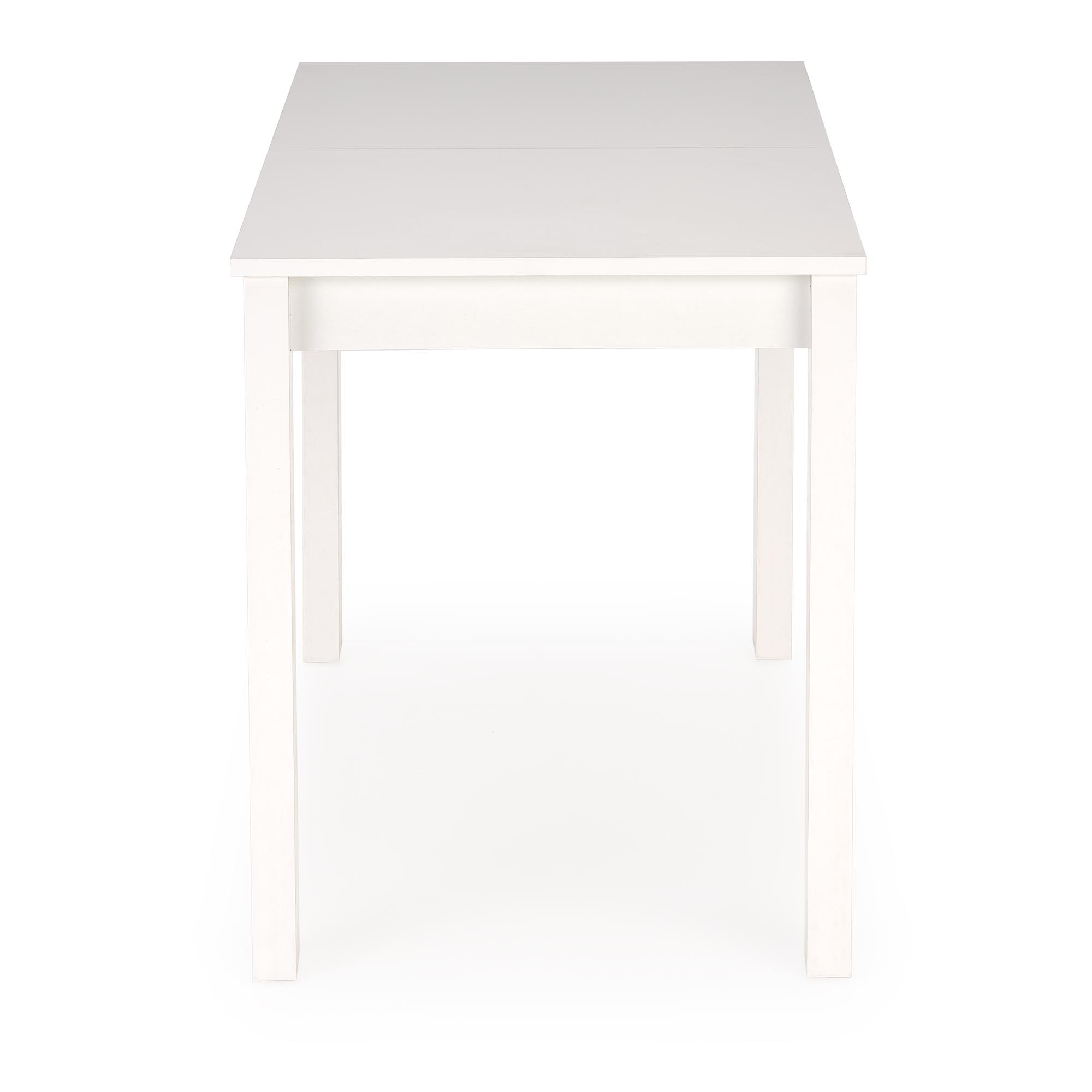 Mesa extensível GINO - branco, 100-135cm - Image 3