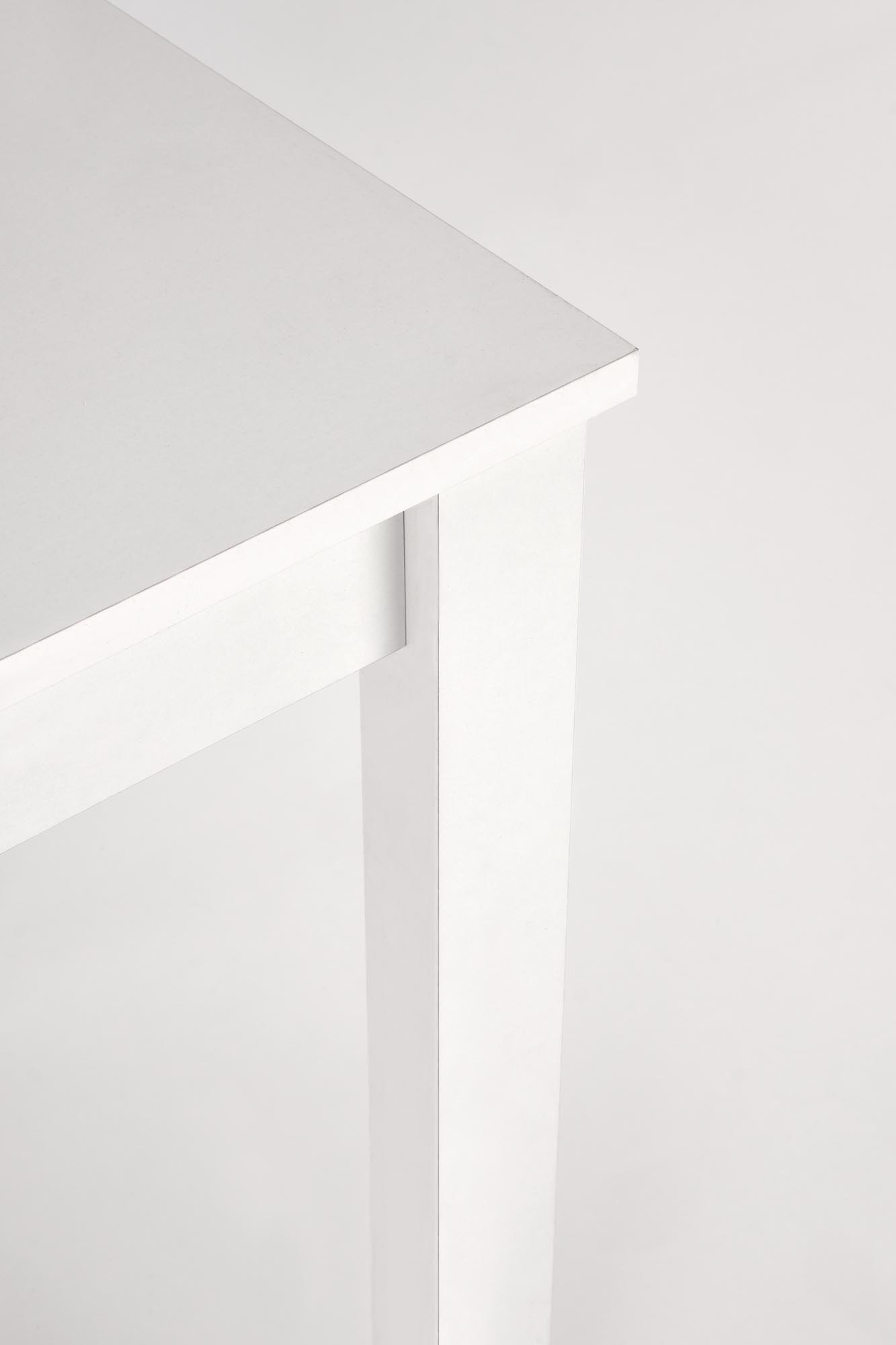 Mesa extensível GINO - branco, 100-135cm - Image 4