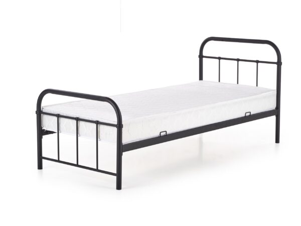 Cama LINDA - preto, 90x200cm