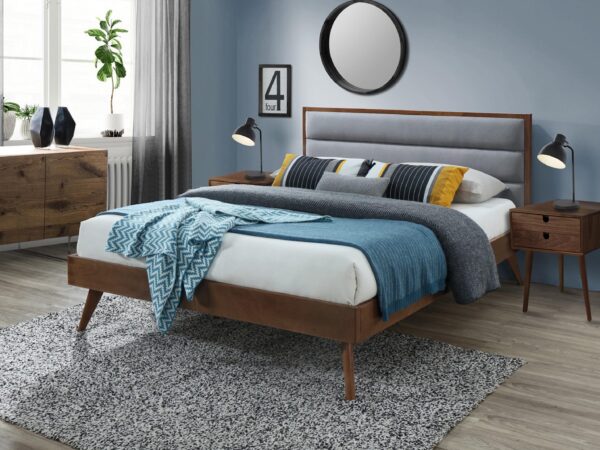 Cama estofada ORLANDO 160x200cm