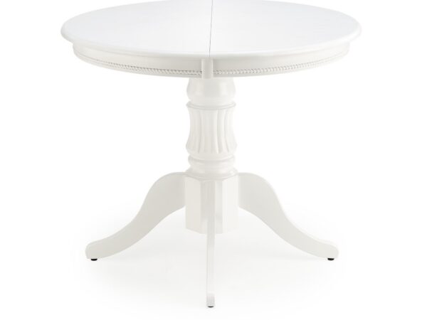 Mesa extensível WILLIAM - branco, 90-124cm