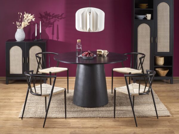 Mesa redonda GINTER - preto