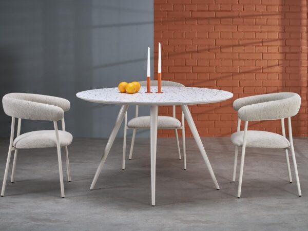 Mesa de jantar ARAMIS - lastrico / preto