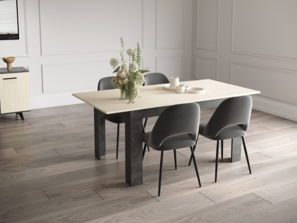 Mesa de jantar KYLE 02 - Extensível 155 a 205cm
