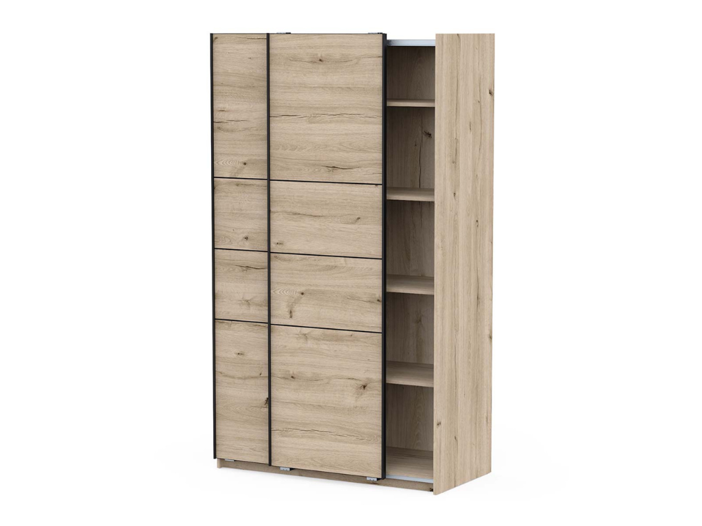 Roupeiro VEXA 01 - Carvalho, 117x203cm - Image 4