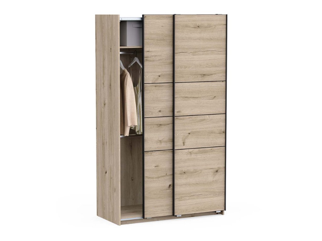 Roupeiro VEXA 01 - Carvalho, 117x203cm - Image 5
