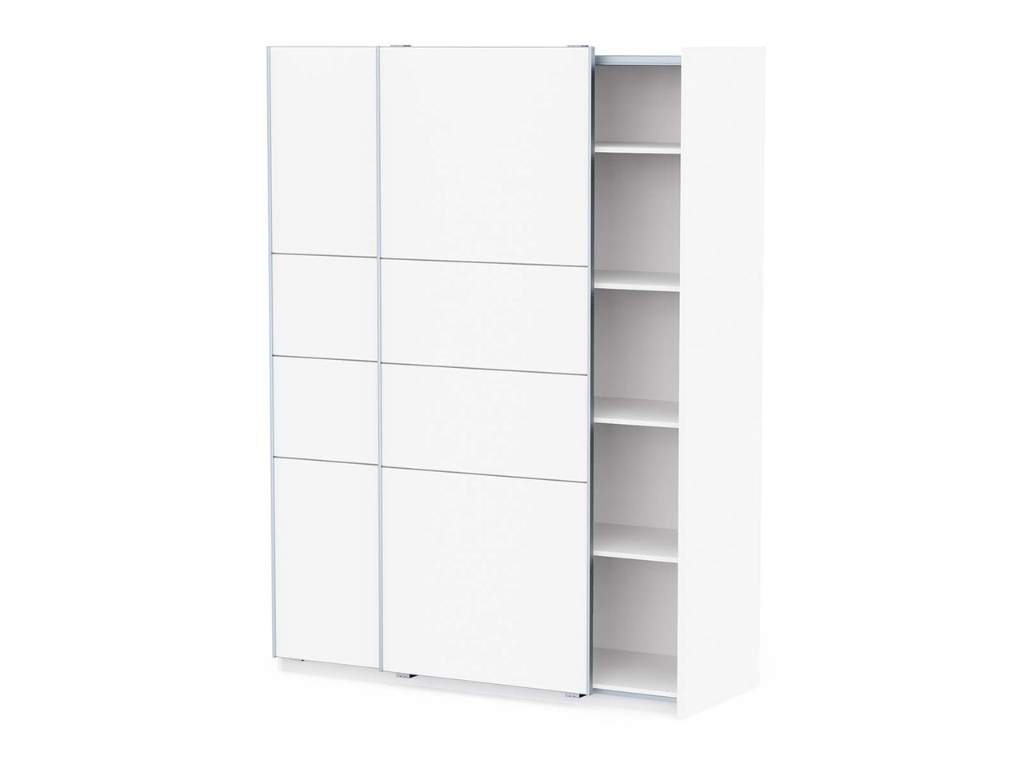Roupeiro VEXA 02 - Branco, 148x203cm - Image 4