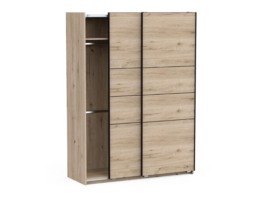 Roupeiro VEXA 02 - Carvalho, 148x203cm - Image 3