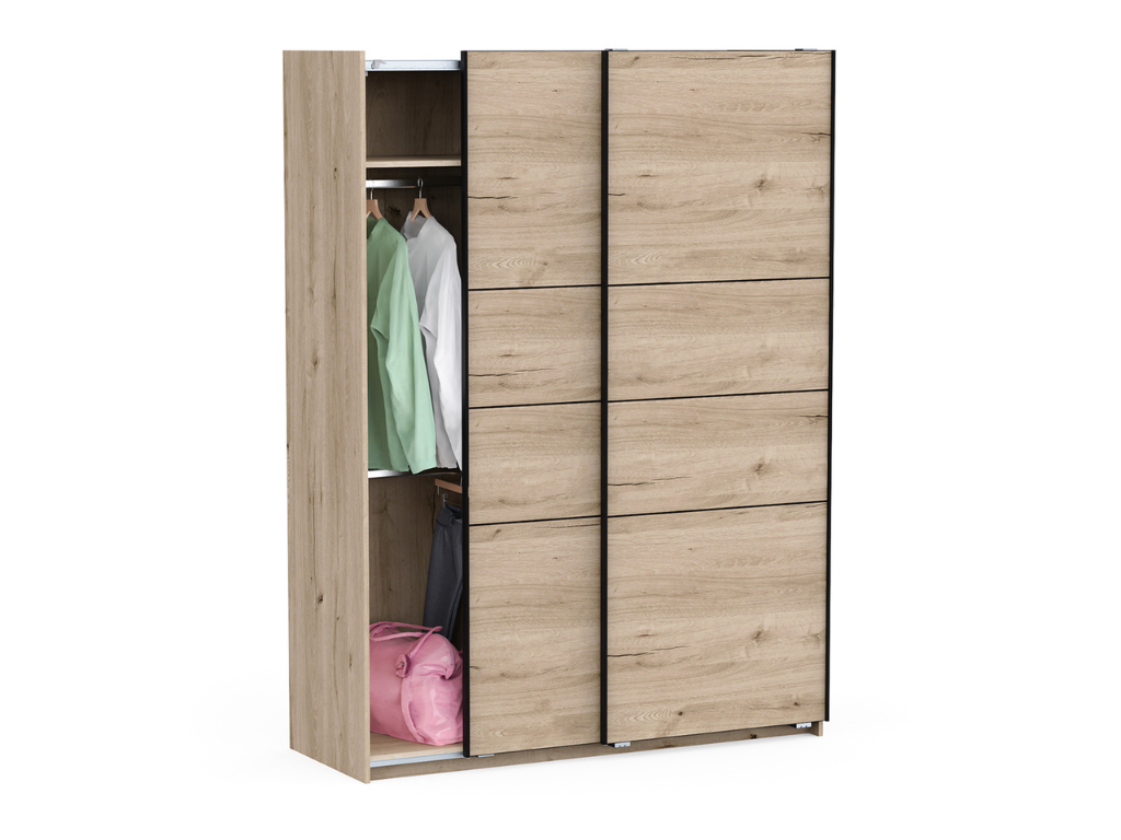Roupeiro VEXA 02 - Carvalho, 148x203cm - Image 5